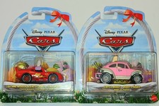 Disney Pixar Cars 📺 EASTER BUGGY w/ Bunny Ears LIGHTNING MCQUEEN 📺 Diecast Set