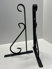 2er Set Regalträger/Ca30,5x20x2cm/Metall/Regalwinkel/Schwarz/B-Ware/108