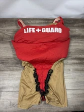 Anita Waxin Hair Boob Life Guard Bikini Funny Men Women Costume Rasta Imposta