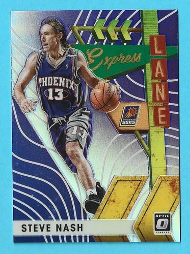 Steve Nash [Purple] #10 2019 Panini Donruss Optic Express Lane card