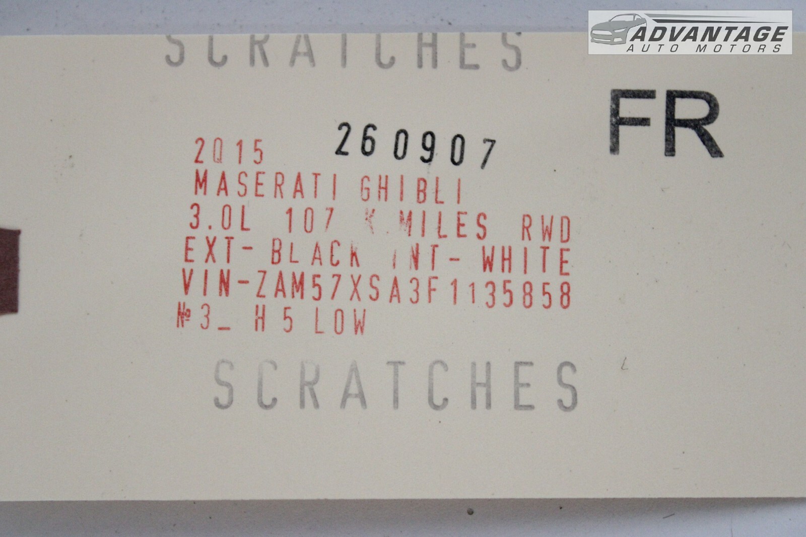 2014-2020 MASERATI GHIBLI M157 SEDAN FRONT RIGHT SIDE DOOR TRIM COVER PANEL OEM