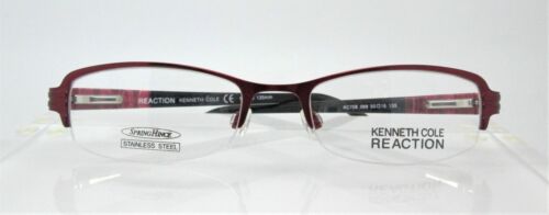 Kenneth Cole Reaction 708 069 Wine 50-18 Eyeglass Optical Frames Glasses