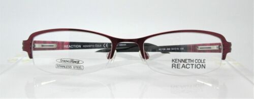 Kenneth Cole Reaction 708 069 Wine 50-18 Eyeglass Optical Frames Glasses   - 第 1/6 張圖片