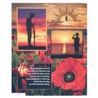 Patchwork Quilting Sewing Fabric ANZAC Remember Them Panel 90x110cm New
