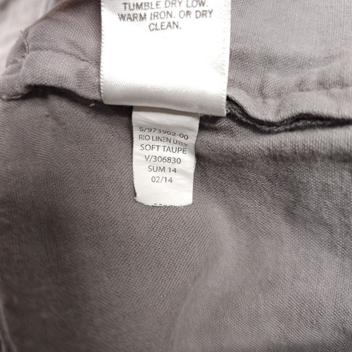 Banana Republic Shorts Size 10 Linen Blend Gray Womens - Picture 7 of 10