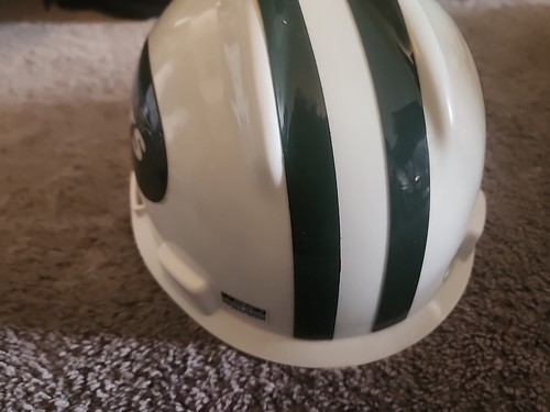 NY JET VINTAGE LOGO CONSTRUCTION HELMET - Picture 4 of 5