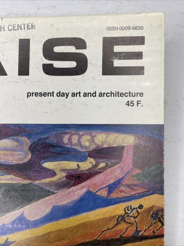 Vintage RARE 1983 Cimaise Magazine No 164 French Art + Architecture V2 - Picture 6 of 22