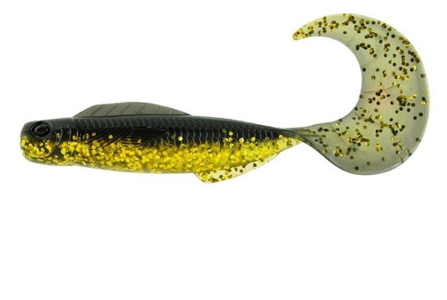 K.P Baits Mud Minnow 3,5" 8,75 Cm 5 Pièces Zander Hecht Twister Grub Weich - Photo 15/45