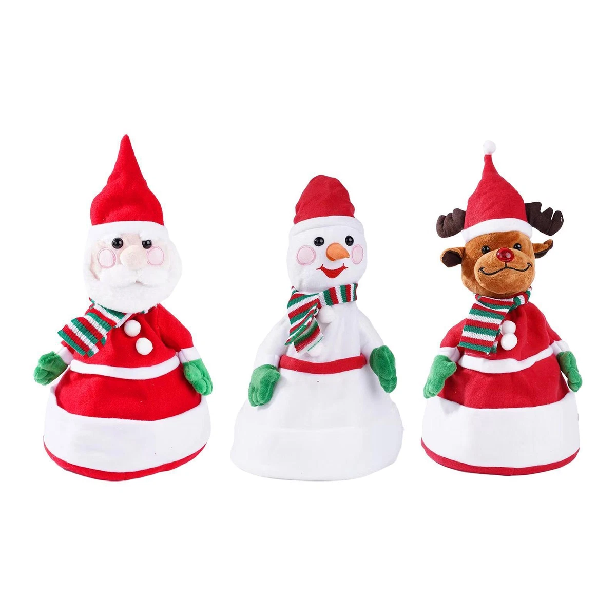 Singing christmas plush outlet