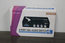 4x1 or 1x4 Bi-Directional 4 Port VGA SVGA HD15 Video Switch Switcher Selector