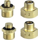 Gaspatronenadapter Gasflaschen Adapter zum Füllen deutscher Gasflaschen