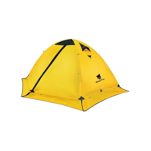 THE NORTH FACE Geodome 4 Tent NV21800 4-Person Dome Saffron Yellow