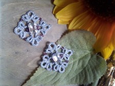 Margot, ago chiacchierino orecchini, fatti a mano OOAK