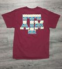 Ladies Tee Shirts Tx A&M Shirt Women's Medium Maroon Ncaa 12th Man