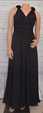 Wtoo By Watters Black Gown Prom Bridesmaid Mother Of The Bride Dress Size 4