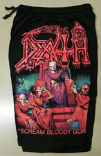 Death Scream Bloody Gore Metal Band Cotton Shorts Sweatpants Free Size Grindcore