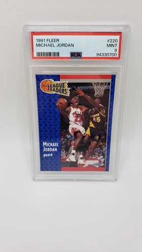 1991 Fleer Michael Jordan #220 PSA 9