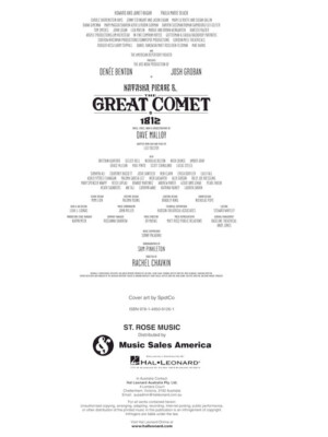 Natasha, Pierre & The Great Comet of 1812 Vocal Selections