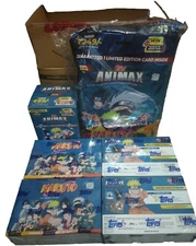 Topps Official "NARUTO" Sealed TCG Launch Pack Booster Box Multipacks Smart Pack
