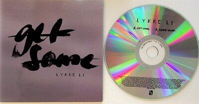 Lykke Li   Get Some/Paris Blue PROMO 2 track CD (2010) 