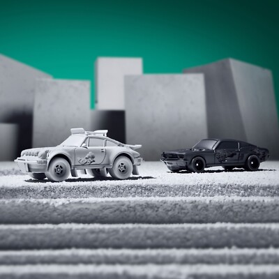 Mattel Creations: Eroded Porsche Safari--Hot Wheels x Daniel