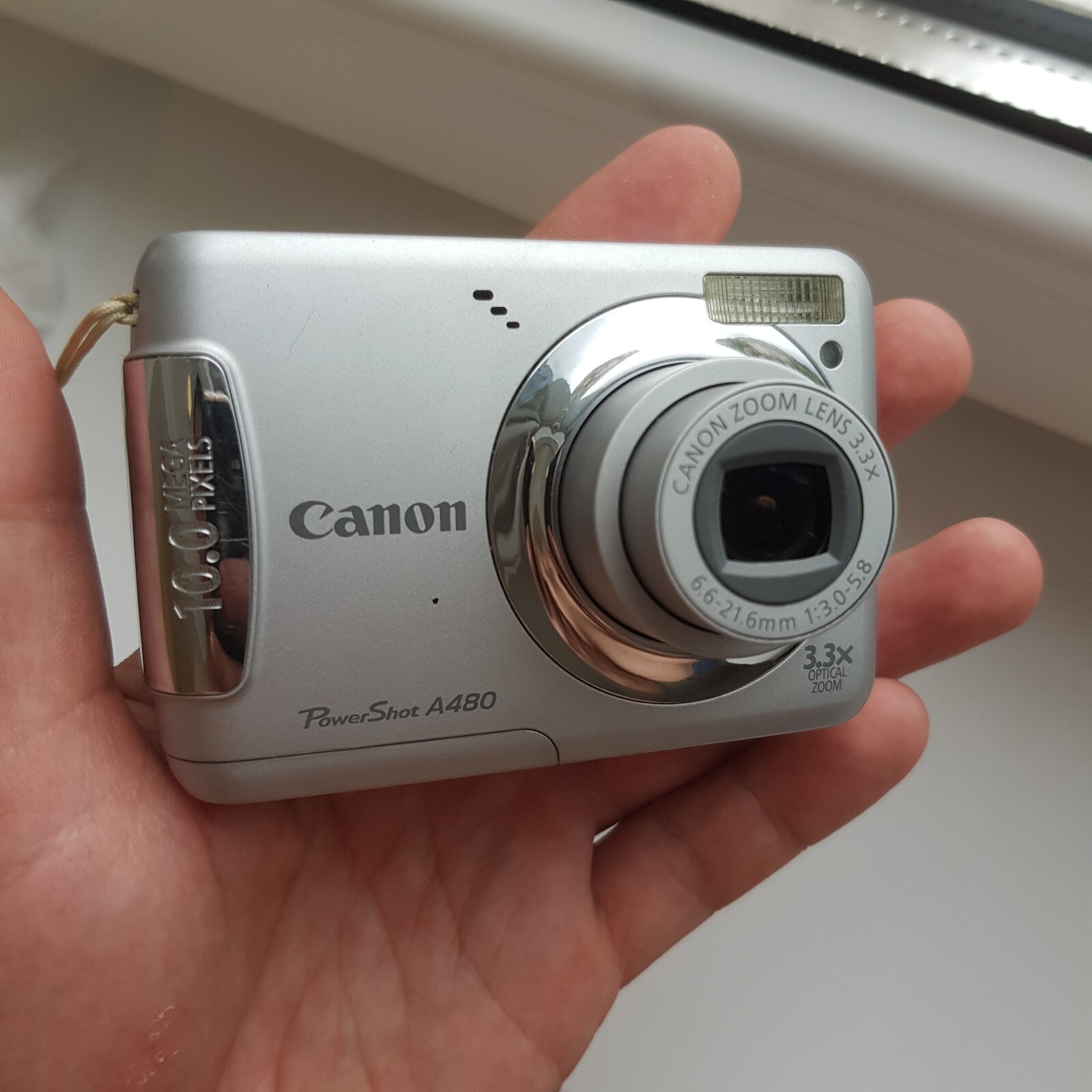 Digital Camera Canon Powershot A480 Tested No Battery eBay
