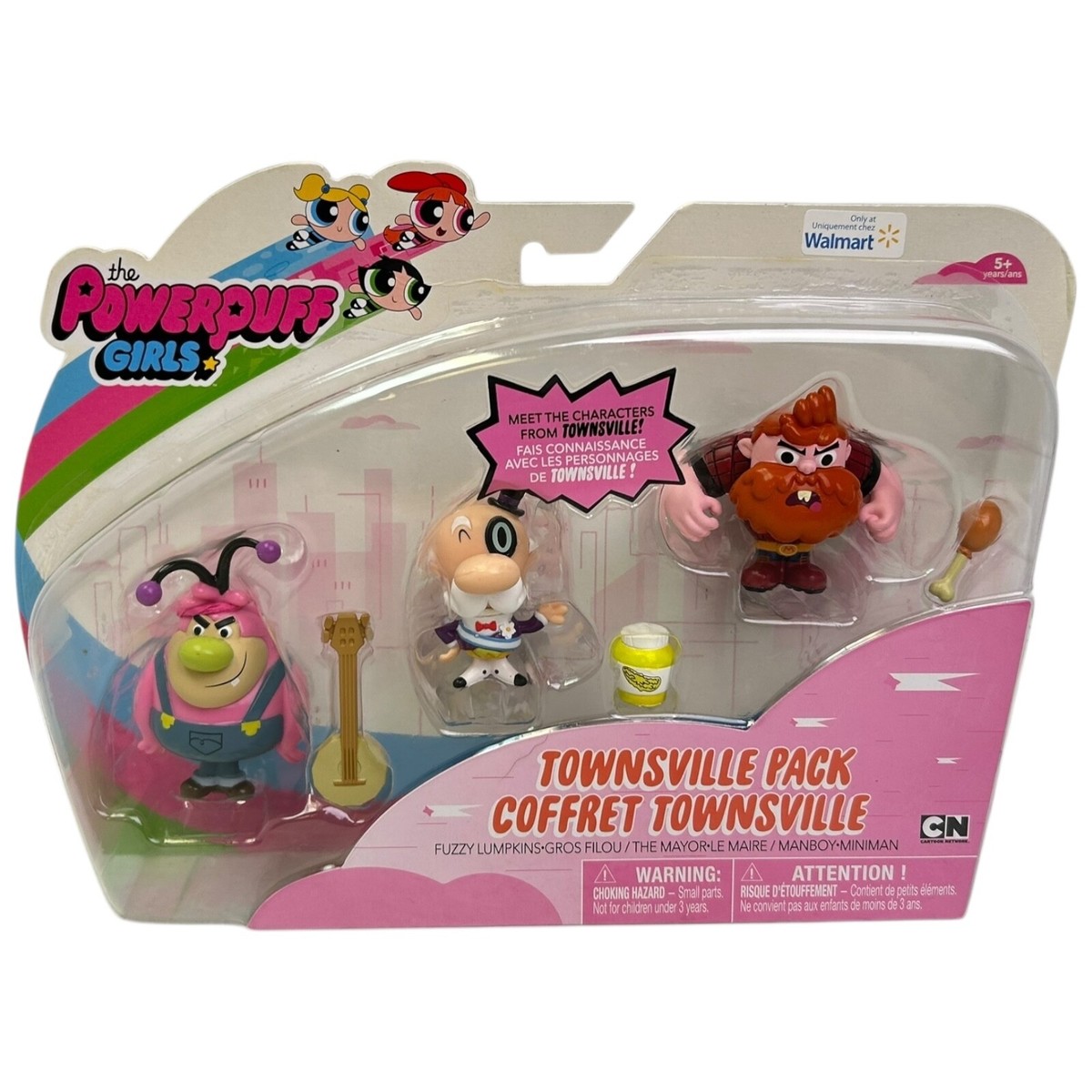 Powerpuff Girls Townsville Pack Coffret Townsville Action Figure