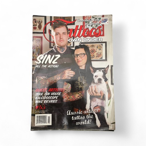 Tattoos Down Under Magazine Lot x11 – Tattoo Art Ink Culture Collector Bundle - Picture 5 of 14