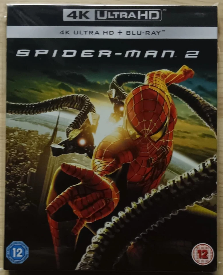 SPIDER-MAN 4K UHD BLU-RAY 9 MOVIE LOT 1, 2, 3, AMAZING, HOLLAND, VENOM, COMPLETE Foto 4 de 4