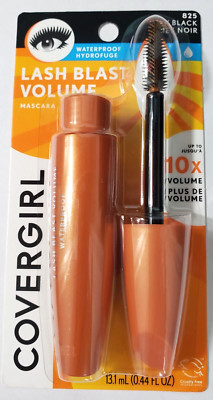 Covergirl 825 Lash Blast Mascara Very Black Waterproof Hydrofuge 10x Volume