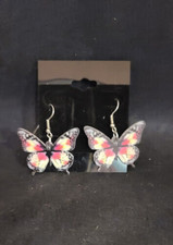 Yellow Butterfly Earrings