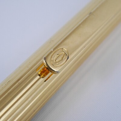 Cartier must 2 Gold Plated Mechanical Pencil (used) FREE SHIPPING