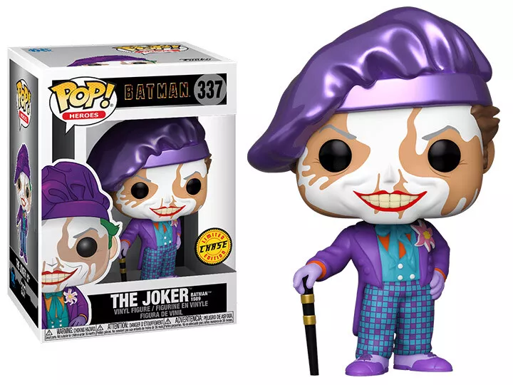 Funko Pop CHASE Batman: Joker (Face Paint) Jack Nicholson Figure w/  Protector