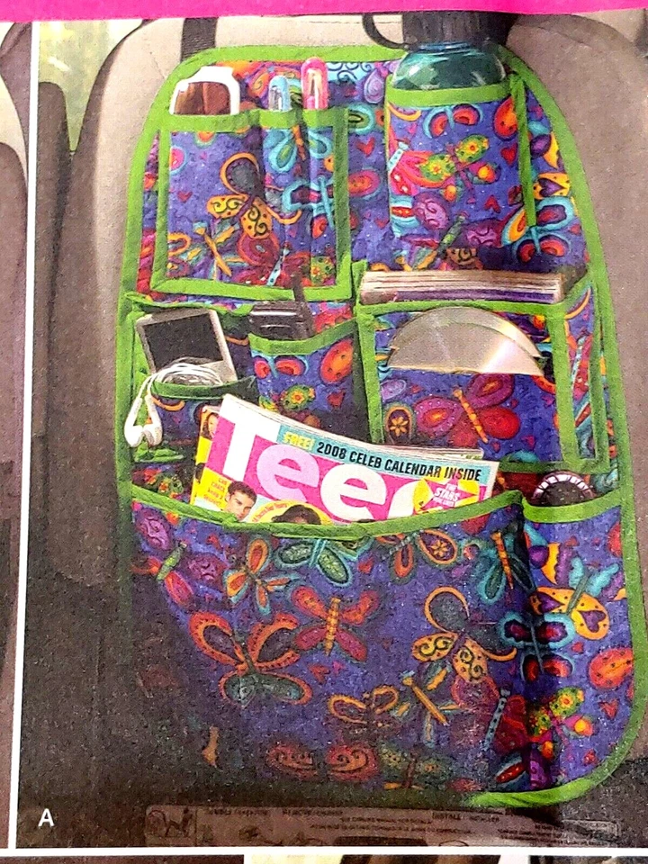 SIMPLICITY CRAFT PATTERN  2916   CAR ORGANIZERS  2008 Front and Back Seats - Image 3 of 4