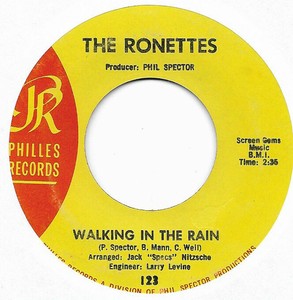 Ronettes Walking In The Rain How Does It Feel 45 Ebay