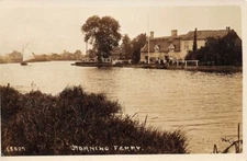 Horning Ferry Norwich United Kingdom Real Photo RPPC 66027
