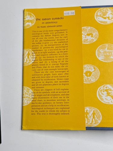 THE SABIAN SYMBOLS IN ASTROLOGY By Marc Edmund Jones -- 1976 Shambala Book - Picture 6 of 16