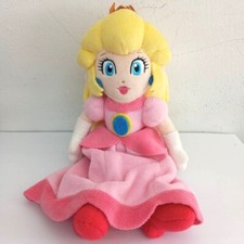 Super Mario Princess Peach Nintendo Sanei Plush Stuffed Doll Soft Toy 9"