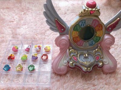 Glitter Force Smile PreCure Pretty Cure Royal Clock & Cure Dekor Set Spielzeu...