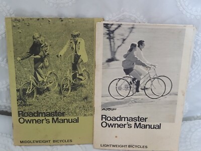 AMF Roadmaster Owner's Manual Lightweight Middleweight - Main Image