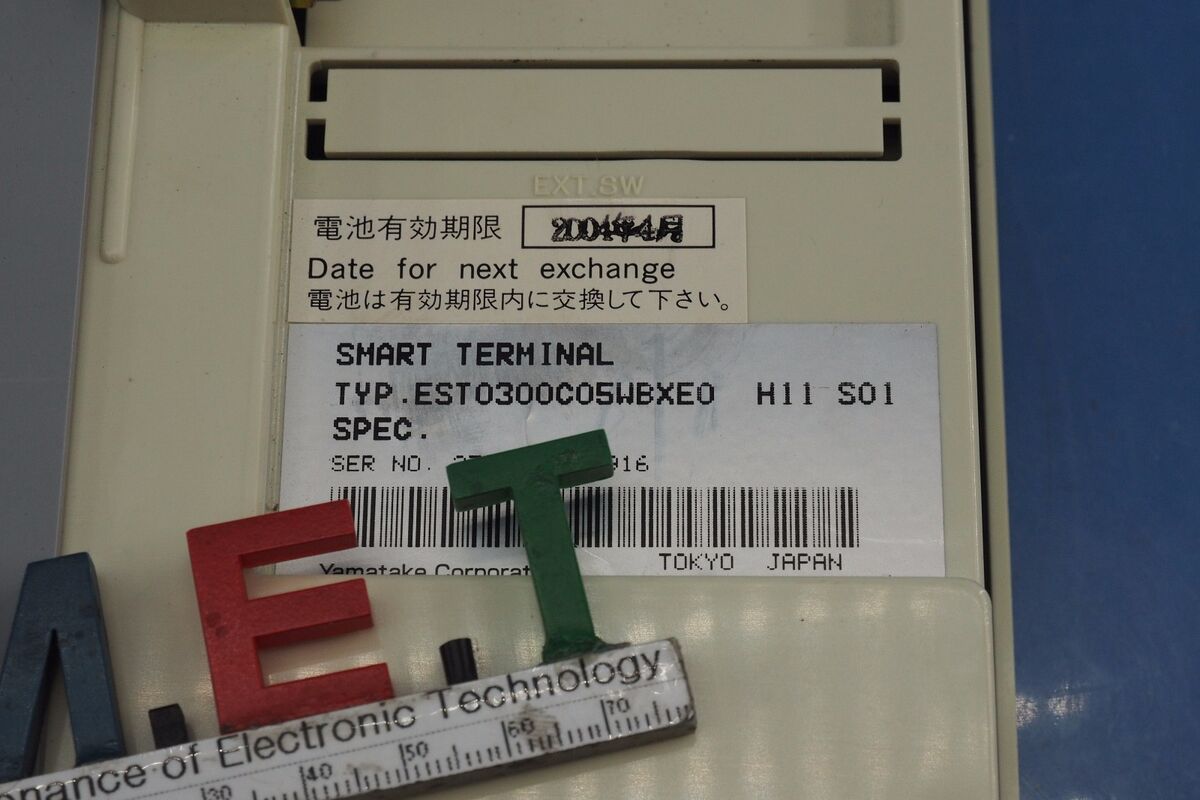 Yamatake Smart Terminal Est0300C05Wbxe0 Est0300C05Wbxe0 Yamatake Smart Terminal Est0300C05Wbxe0 Est0300C05Wbxe0