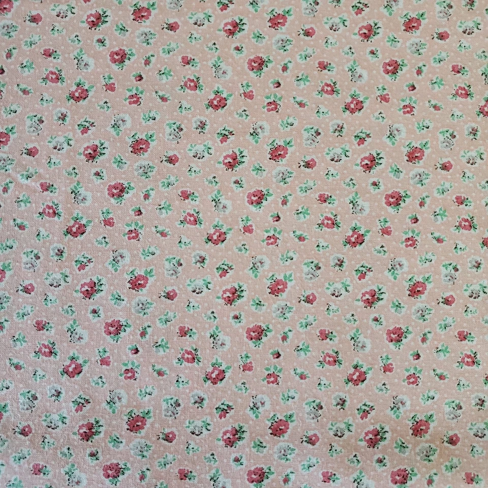 Shabby Chic Flowers Fabric Cotton Floral FQ HY BTY Fat Quarter By the Yard Roses - Image 2 of 4