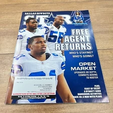 Dallas Cowboy STAR MAGAZINE / MARCH 2012 / FREE AGENT RETURNS