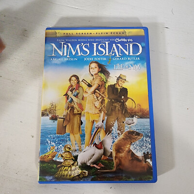 Nims Island (DVD, 2008, Canadian Pan and Scan Sensormatic)