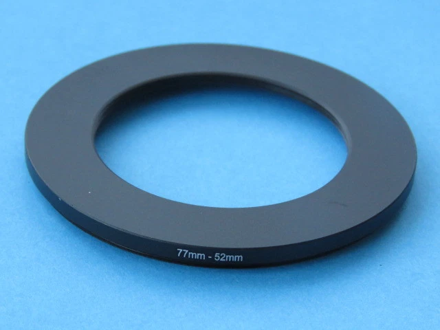 77mm to 52mm Step Down Step-Down Ring Camera Filter Adapter Ring 77mm-52mm - Image 3 of 3