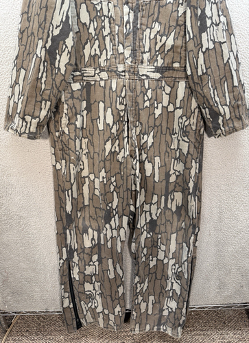 Vintage Walls Coveralls Mens 46x27 Camouflage Blizzard Pruf Trebark Camo 80s 90s - Picture 10 of 21