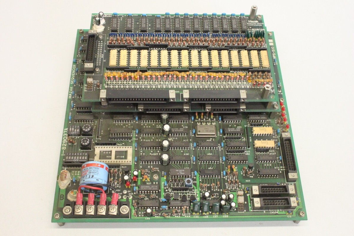 YAMAZAKI MAZAK MPS-510 I-829037A PLC MPS-510 I-829037A Mazak Card