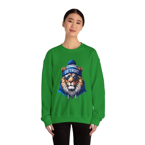 Detroit Lions Football Crewneck Sweatshirt, Game Day Shirt, Lions Fun Gift - Picture 29 of 41