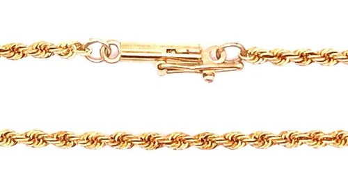 18 Karat Yellow Gold Circle Chain Bracelet 101-975 - 第 4/6 張圖片