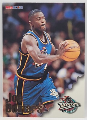 96-97 NBA Hoops Joe Dumars HOF Base Card (Detroit Pistons) #210 | eBay
